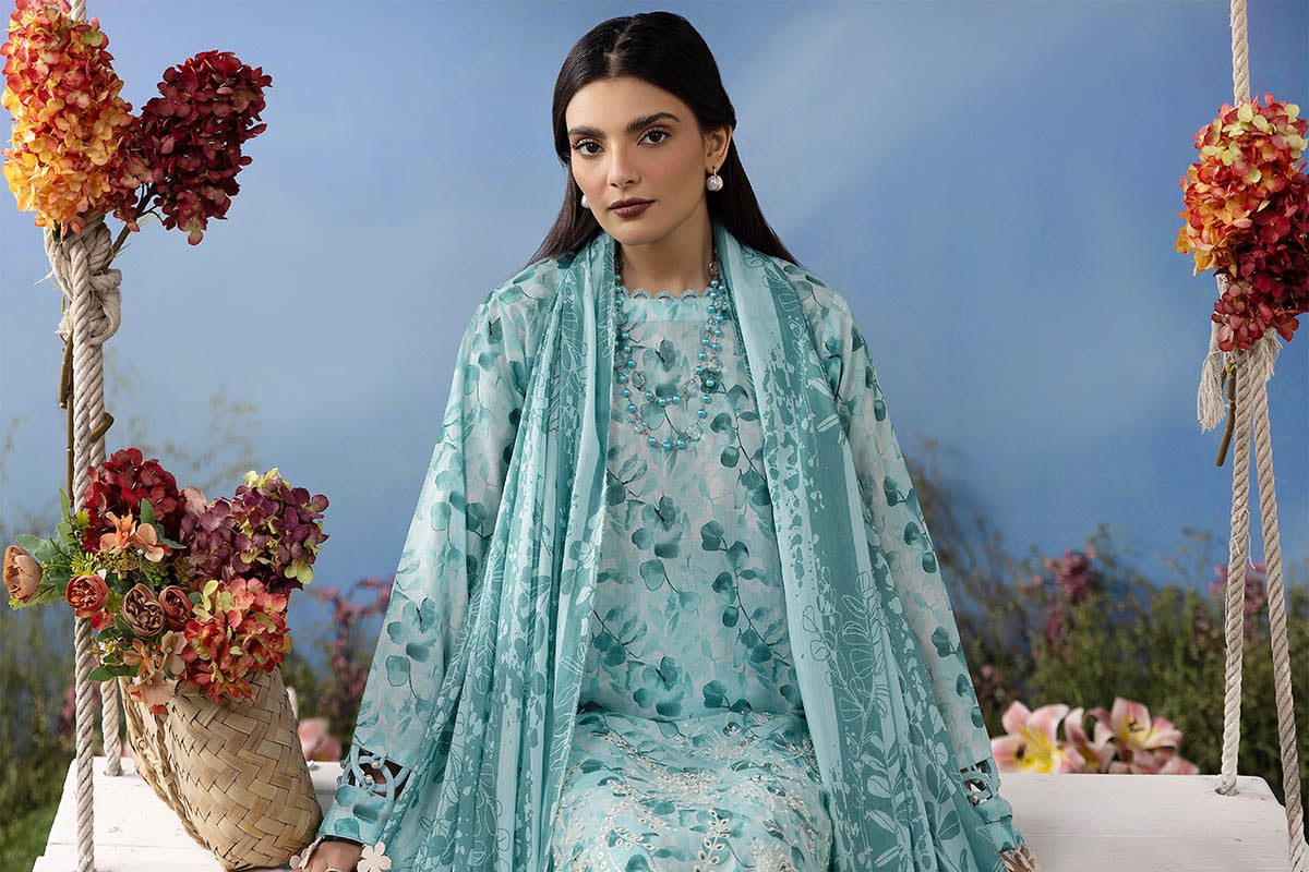 Luxury Digital Printed Lawn Embroidery Handmade Collection