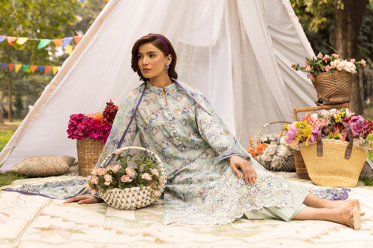 Luxury Lawn Digital Printed Embroidered Handmade Collection